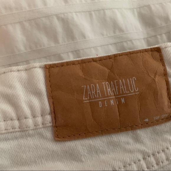 Zara white jean shorts - Picture 4 of 4